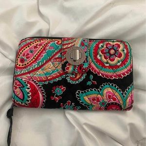 Vera Bradley Parisian Paisley wallet